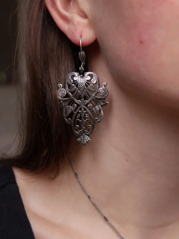 Lotta Djossou Boucles d'Oreilles Filigrane Morris Fashion