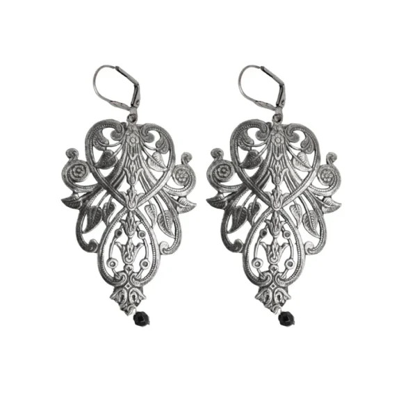 Lotta Djossou Boucles d'Oreilles Filigrane Morris Fashion