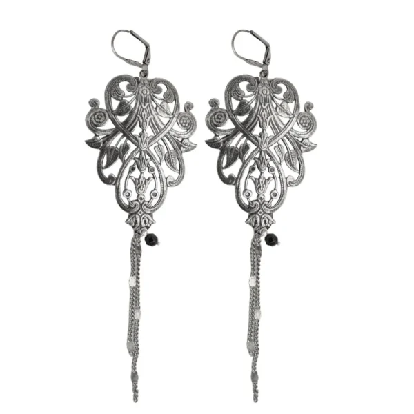 Lotta Djossou Boucles d'Oreilles Filigrane Morris Fashion
