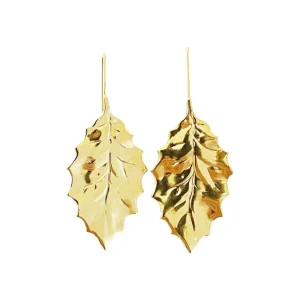 Lotta Djossou Boucles d'Oreilles Flora Dorées Clearance