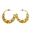 Lotta Djossou Boucles d'oreilles Indi dorées Best