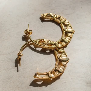 Lotta Djossou Boucles d'oreilles Indi dorées Best