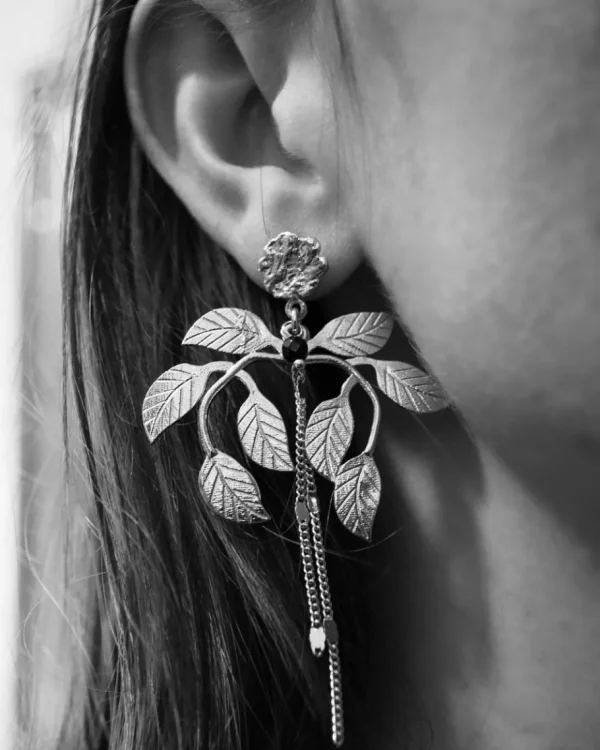 Lotta Djossou Boucles d'Oreilles Laurier Best