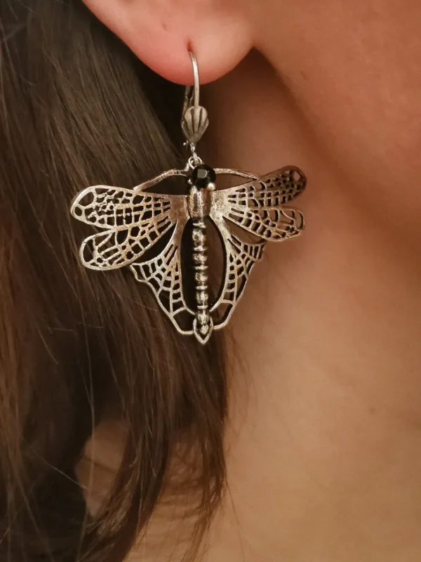 Lotta Djossou Boucles d'Oreilles Libellule Volant Outlet