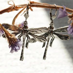Lotta Djossou Boucles d'Oreilles Libellule Louise Fashion