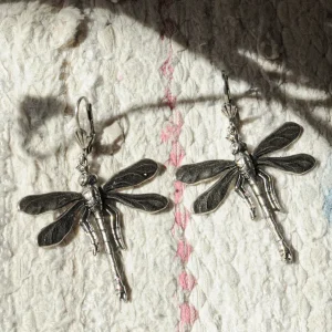 Lotta Djossou Boucles d'Oreilles Libellule Louise Fashion