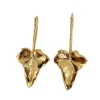 Lotta Djossou Boucles d’oreilles Lierre Dorées Discount