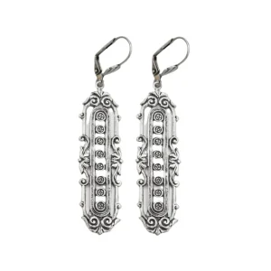Lotta Djossou Boucles d'Oreilles Lisa Argentées New