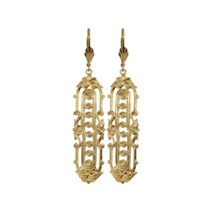 Lotta Djossou Boucles d'Oreilles Lisa Dorées Best