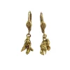 Lotta Djossou BOUCLES D'OREILLES LITTLE BIRD DORE Hot