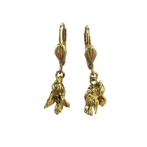Lotta Djossou BOUCLES D'OREILLES LITTLE BIRD DORE Hot