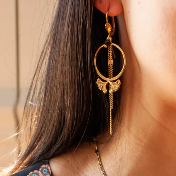 Lotta Djossou Boucles d'oreilles Mila Fleur New
