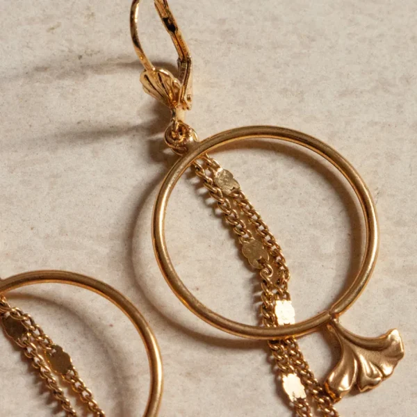 Lotta Djossou Boucles d'oreilles Mila Fleur New