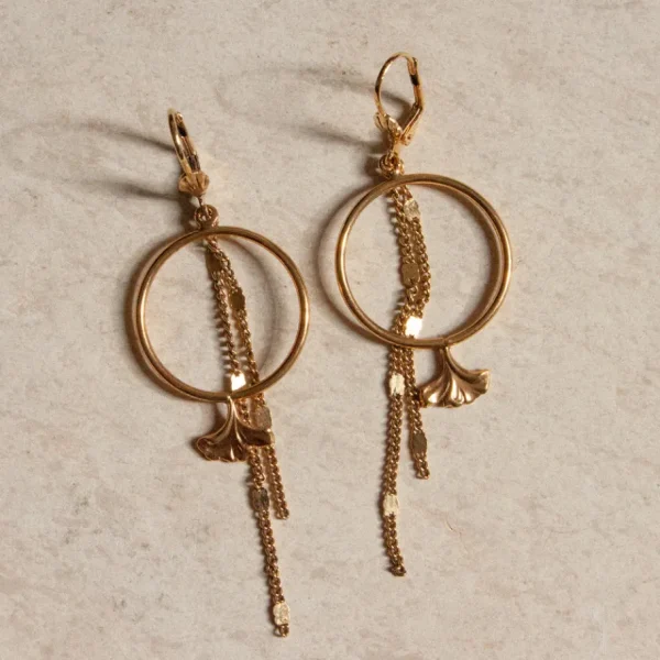 Lotta Djossou Boucles d'oreilles Mila Fleur New