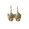 Lotta Djossou Boucles d'Oreilles Mini Panthère Dorées Sale