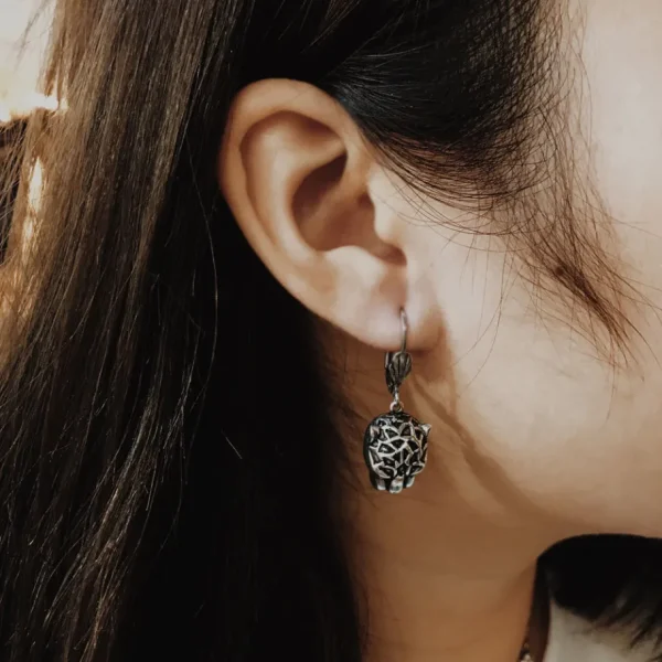 Lotta Djossou Boucles d'Oreilles Mini Panthère Sale