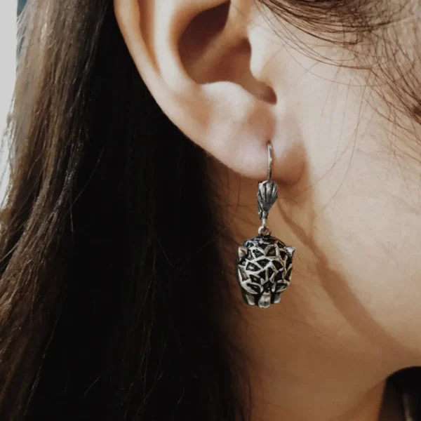 Lotta Djossou Boucles d'Oreilles Mini Panthère Sale