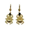 Lotta Djossou Boucles d'oreilles Mini Scarabée dorées Fashion