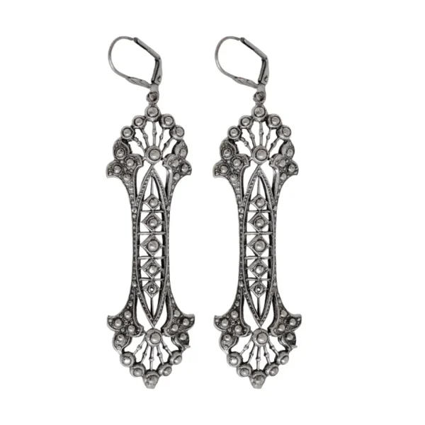 Lotta Djossou Boucles d'Oreilles Nula Argentée Clearance
