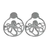 Lotta Djossou Boucles d'Oreilles Octopus Discount