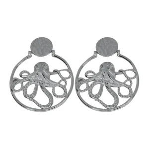 Lotta Djossou Boucles d'Oreilles Octopus Discount