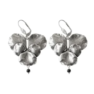 Lotta Djossou Boucles d'Oreilles Pensée Clearance