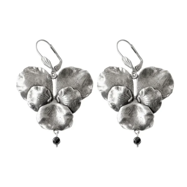 Lotta Djossou Boucles d'Oreilles Pensée Clearance