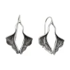Lotta Djossou Boucles d'Oreilles Petit Ginkgo Hot