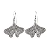 Lotta Djossou Boucles d'Oreilles Petite Feuille de Ginkgo Best