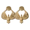 Lotta Djossou Boucles d'Oreilles Puces Aigle Dorées Hot