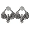 Lotta Djossou Boucles d'Oreilles Puces Aigle Fashion