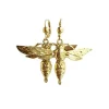 Lotta Djossou Boucles d'oreilles Reine Dorées New