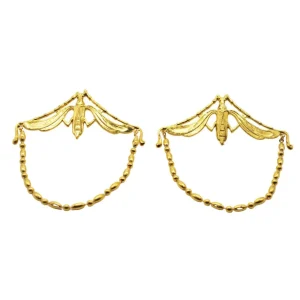 Lotta Djossou Boucles d’oreilles Scarabée Ailé Sale