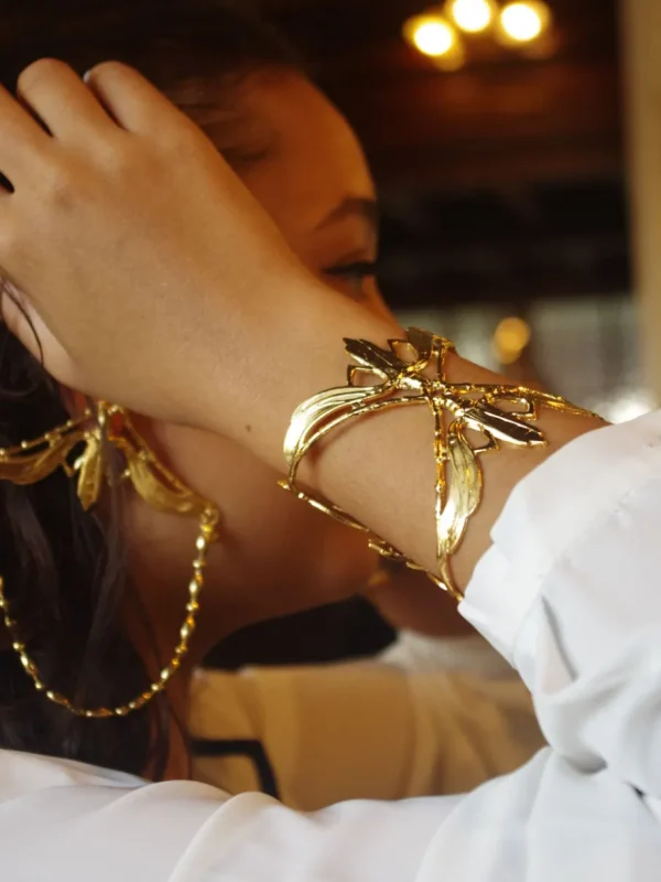 Lotta Djossou Boucles d’oreilles Scarabée Ailé Sale