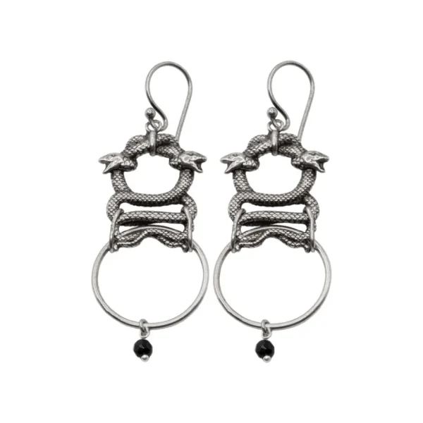 Lotta Djossou Boucles d'Oreilles2 Serpents Outlet
