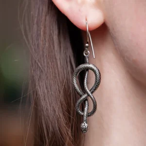 Lotta Djossou Boucles d'Oreilles Serpent Clearance