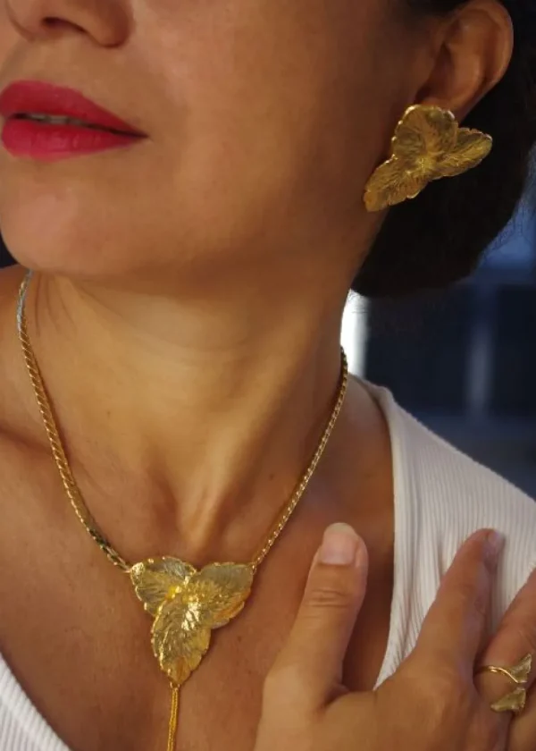 Lotta Djossou Boucles d'oreilles Thya Argentées Clearance