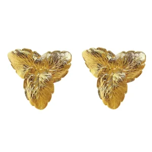 Lotta Djossou Boucles d'oreilles Thya Dorées Best