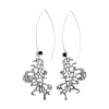 Lotta Djossou Boucles d'oreilles tige corail argentée Best