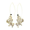 Lotta Djossou Boucles d'oreilles Tige Corail dorée Hot