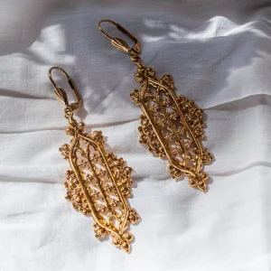 Lotta Djossou Boucles d'Oreilles Tilda Dorées Sale