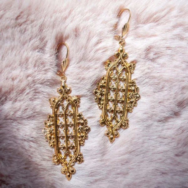 Lotta Djossou Boucles d'Oreilles Tilda Dorées Sale