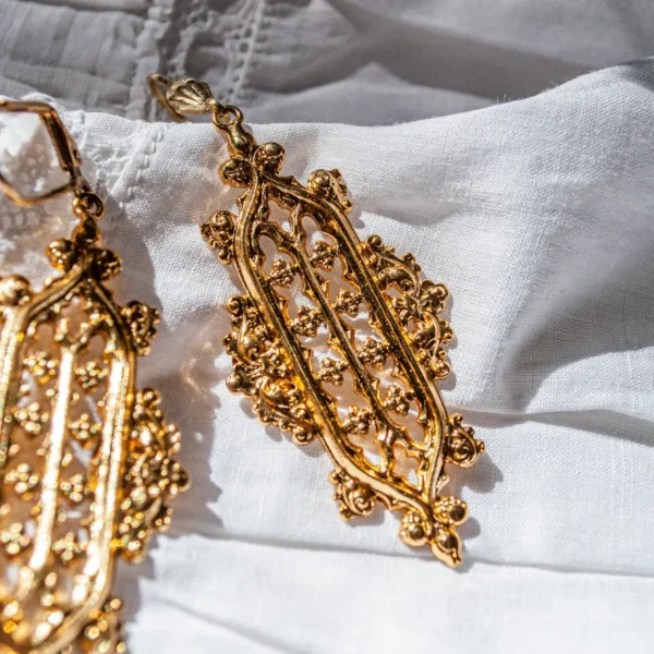 Lotta Djossou Boucles d'Oreilles Tilda Dorées Sale