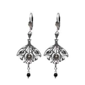 Lotta Djossou Boucles d'oreilles Trois Feuilles New