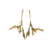 Lotta Djossou BOUCLES D'OREILLES VEGETALE DOREE Sale