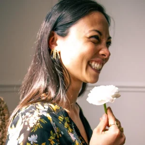 Lotta Djossou Boucles d'Oreilles Volta Dorées Sale