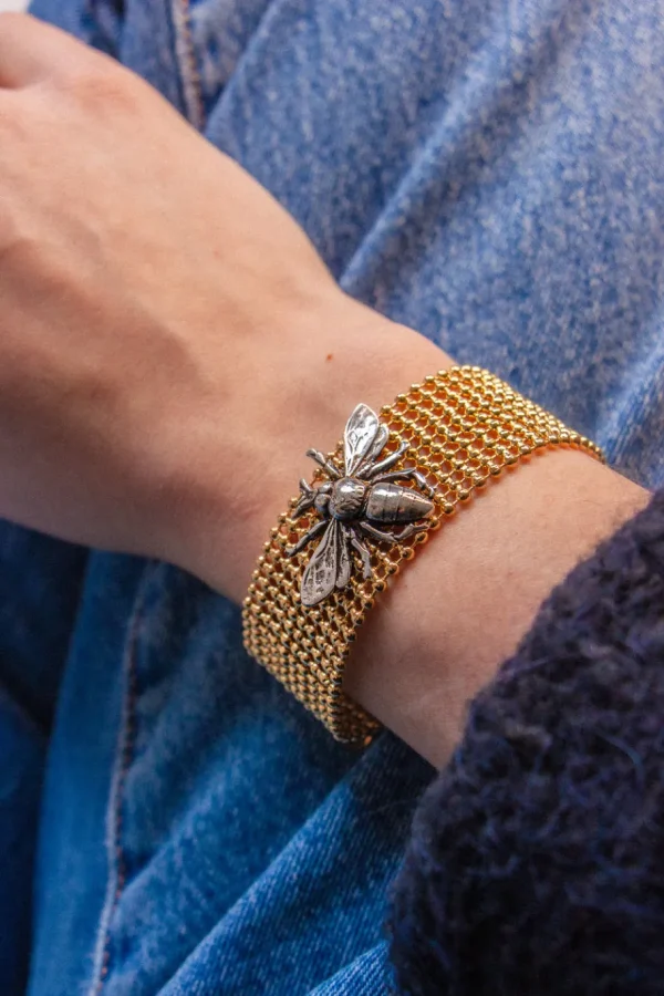Lotta Djossou Bracelet Adele Doré Clearance