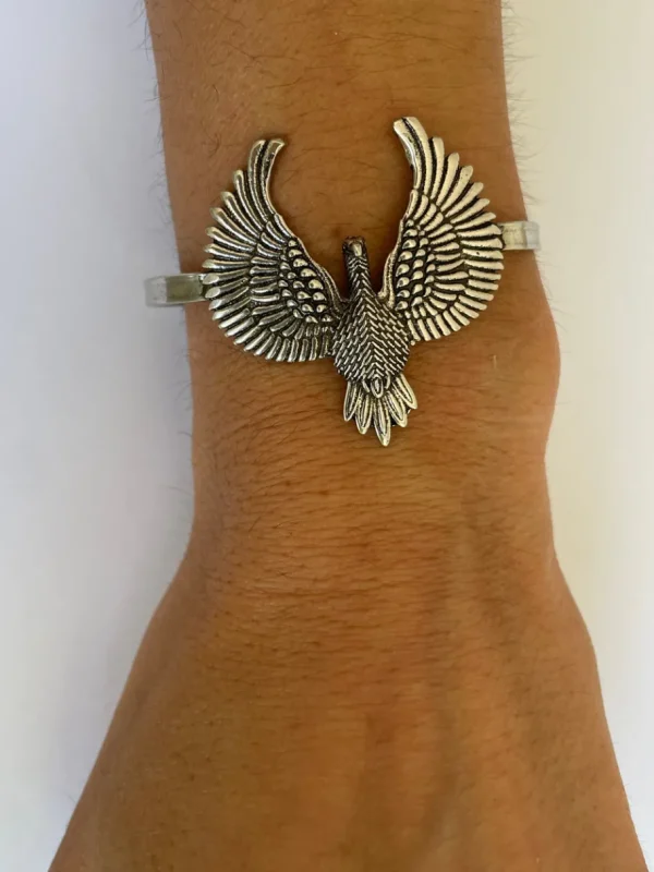 Lotta Djossou Bracelet Aigle Argenté Outlet