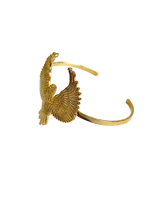 Lotta Djossou Bracelet Aigle doré Sale