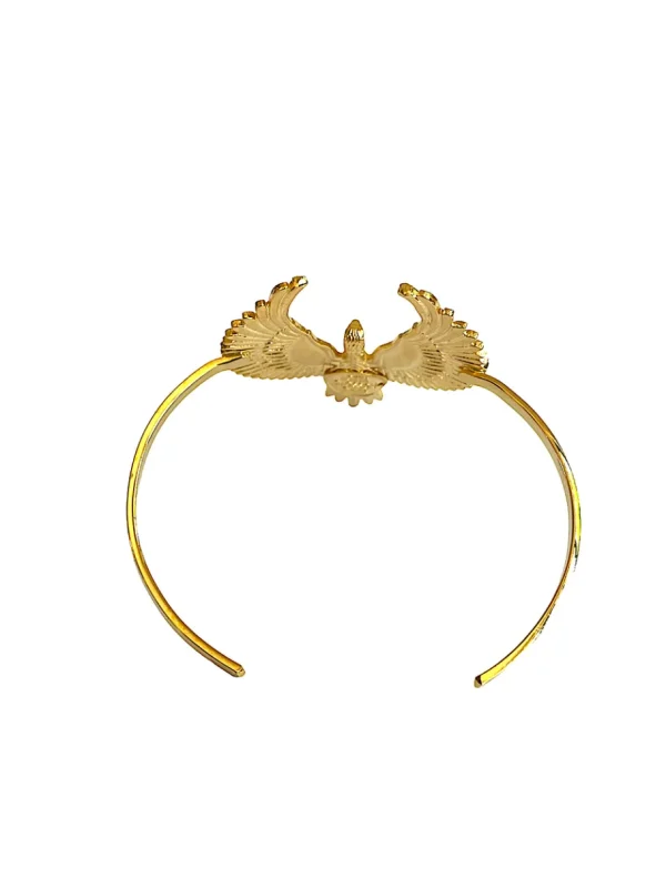 Lotta Djossou Bracelet Aigle doré Sale